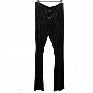 Skims Velvet Flare Logo Legging - Onyx - 4x